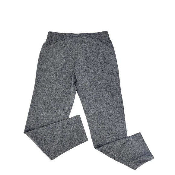 Athleta Women's Stretch Tapered-Leg Fleece Pants Size M Gray Zipper Pockets - Picture 3 of 6